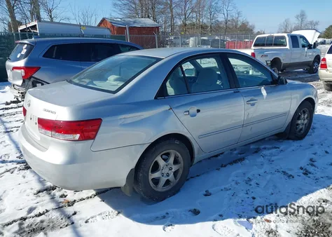 2006 Hyundai Sonata Gls from USA, damaged, VIN 5NPEU46C46H134184